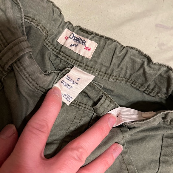 OshKosh Olive Green Cargo Pants - Picture 5 of 5